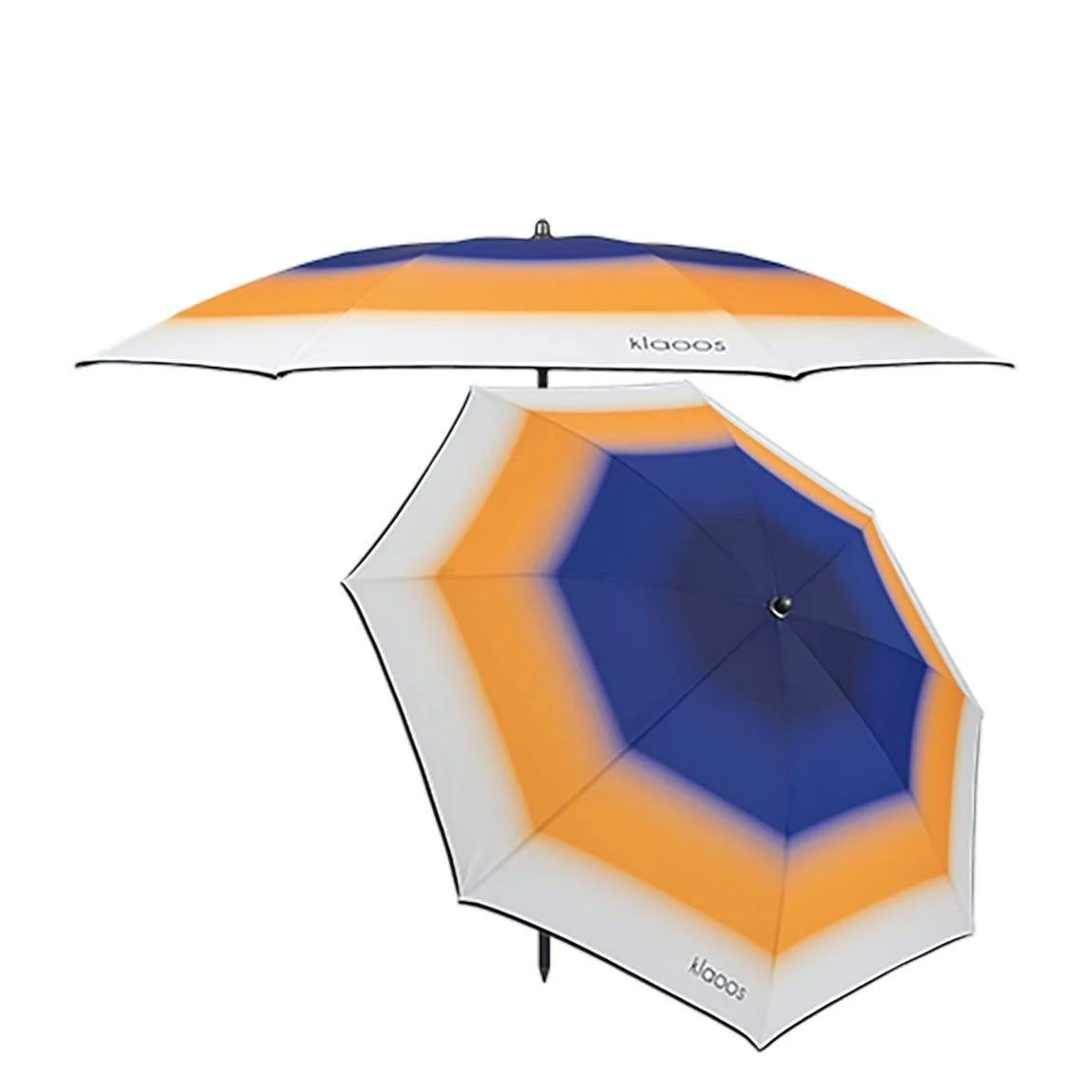 Klaoos Strand- Sonnenschirm - PSYCHÉ Blau Gelb Balkon & Terasse Klaoos Strand- Sonnenschirm - PSYCHÉ Blau Gelb Balkon & Terasse