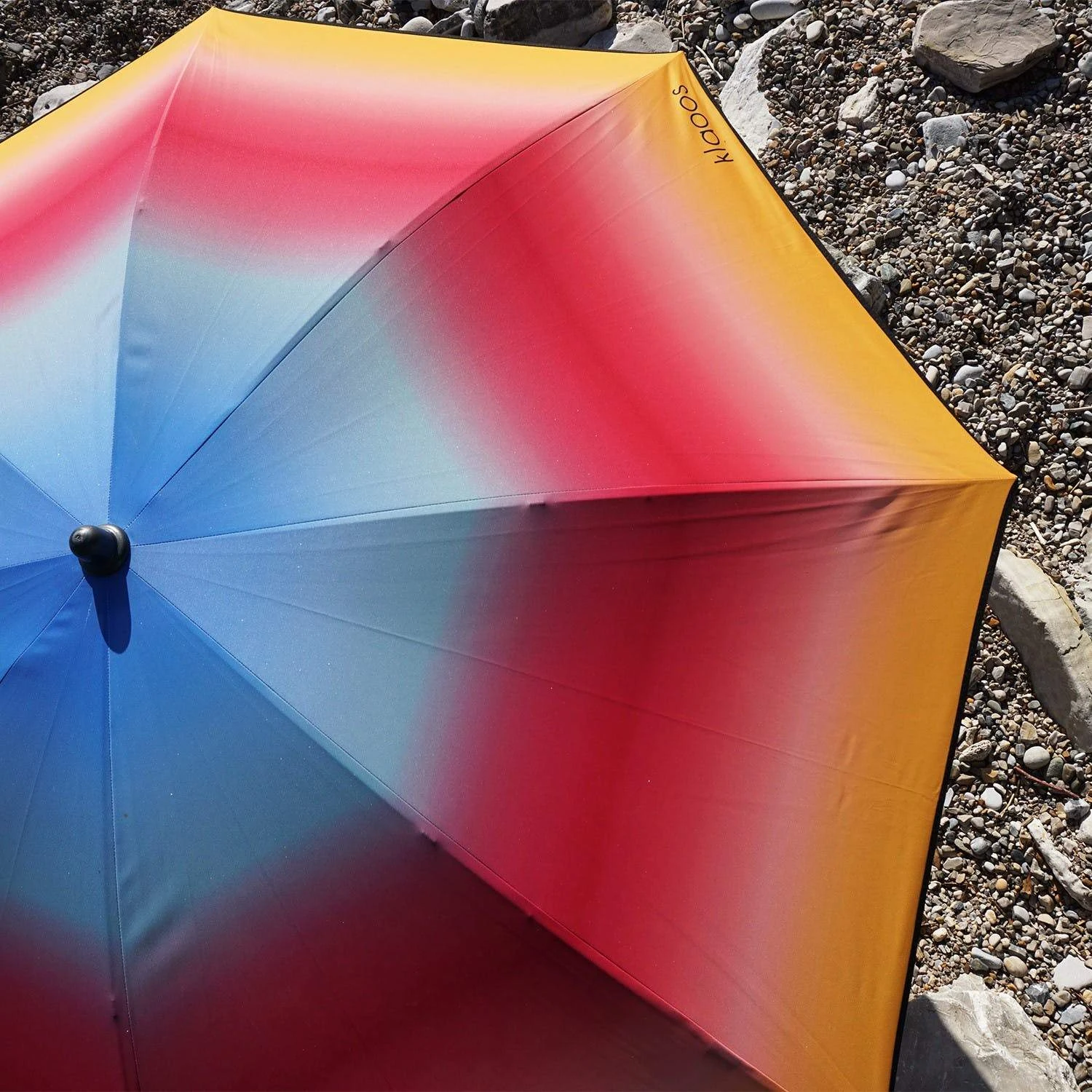 Klaoos Balkon & Terasse Strand- Sonnenschirm - PSYCHÉ Pink Gelb Klaoos Balkon & Terasse Strand- Sonnenschirm - PSYCHÉ Pink Gelb