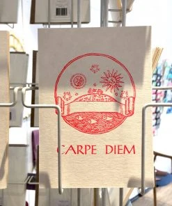 Letternpresse Glückwunsch Und Grußkarten Carpe Diem Letterpress Grußkarte