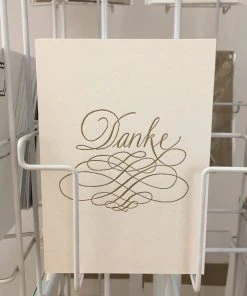 Letternpresse Glückwunsch Und Grußkarten Danksagungskarte Letterpress Grußkarte