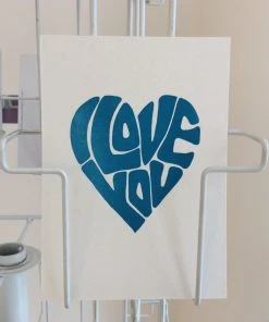 Letternpresse Love 60s Letterpress Grußkarte