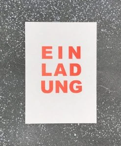Letternpresse Einladung Letterpress Einladungskarte Glückwunsch Und Grußkarten 4 Letternpresse Einladung Letterpress Einladungskarte Glückwunsch Und Grußkarten