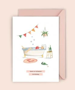 Luvter Paper Geburtstagskarte Relaxed Birthday Glückwunsch Und Grußkarten