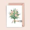 Luvter Paper Grußkarte Mit Blumenstrauß Glückwunsch Und Grußkarten