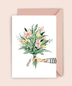 Luvter Paper Grußkarte Mit Blumenstrauß Glückwunsch Und Grußkarten