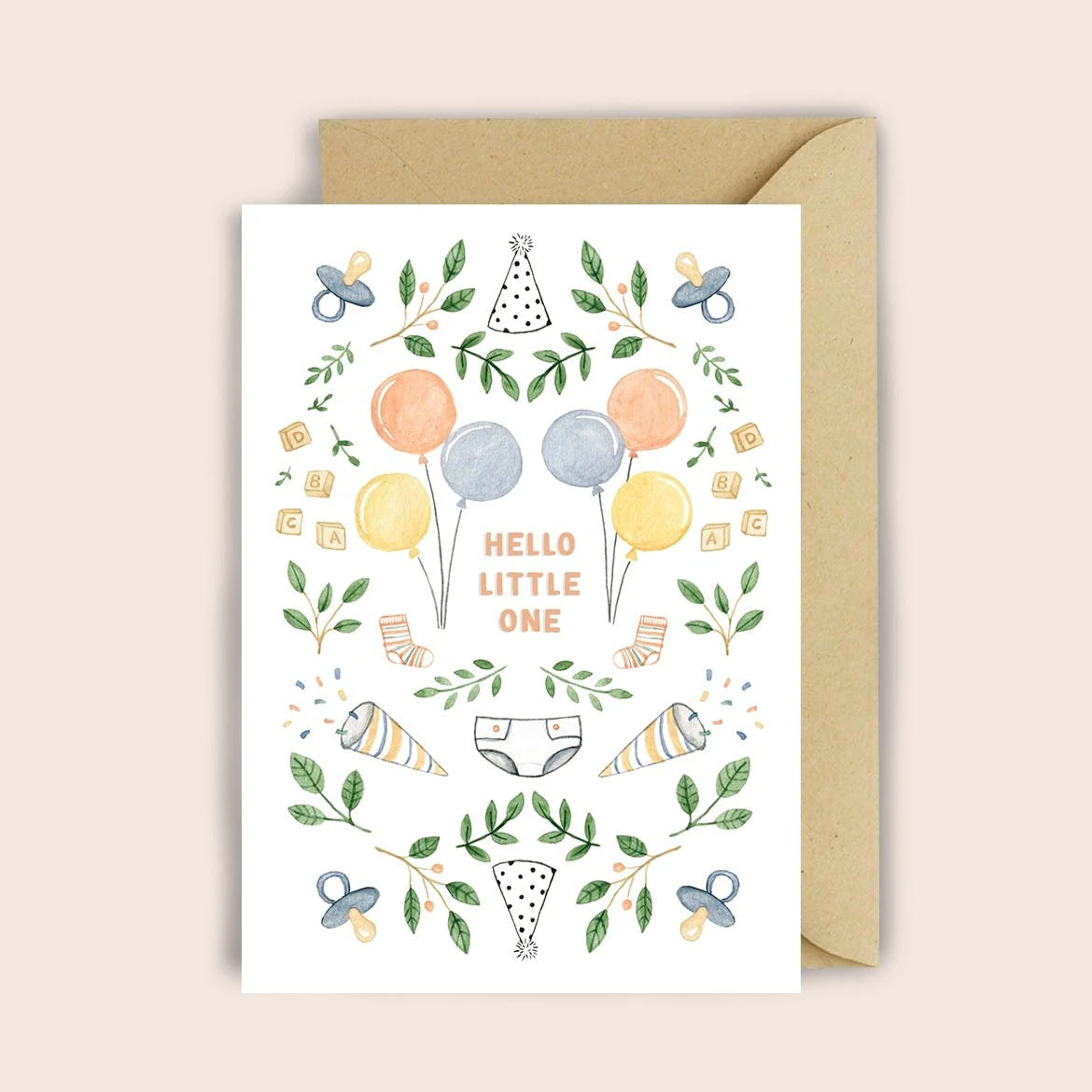 Luvter Paper Glückwunschkarte Zur Geburt Mit Tröte, Konfetti Und Mehr 3 Luvter Paper Glückwunschkarte Zur Geburt Mit Tröte, Konfetti Und Mehr