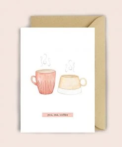 Luvter Paper Grußkarte Coffee Date