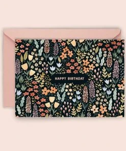 Luvter Paper Geburtstagskarte Blumenwiese Glückwunsch Und Grußkarten
