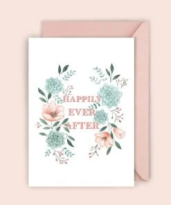 Luvter Paper Hochzeitskarte Happily Ever After