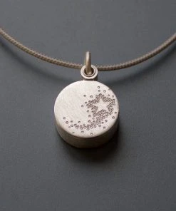 Schmuck Glas - Medaillon Aus Silber Sternschnuppe Von Mabotte 15mm 8 Schmuck Glas - Medaillon Aus Silber Sternschnuppe Von Mabotte 15mm