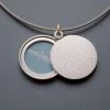 Schmuck Medaillon Karo Aus Silber Von Mabotte 22mm