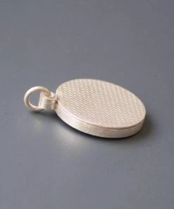 Schmuck Medaillon Karo Aus Silber Von Mabotte 22mm