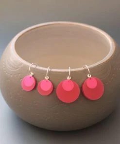 Schmuck Ohrringe Pink Von Mabotte