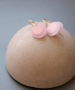 Schmuck Ohrringe Rosa Von Mabotte