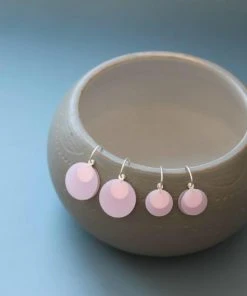 Schmuck Ohrringe Rosa Von Mabotte