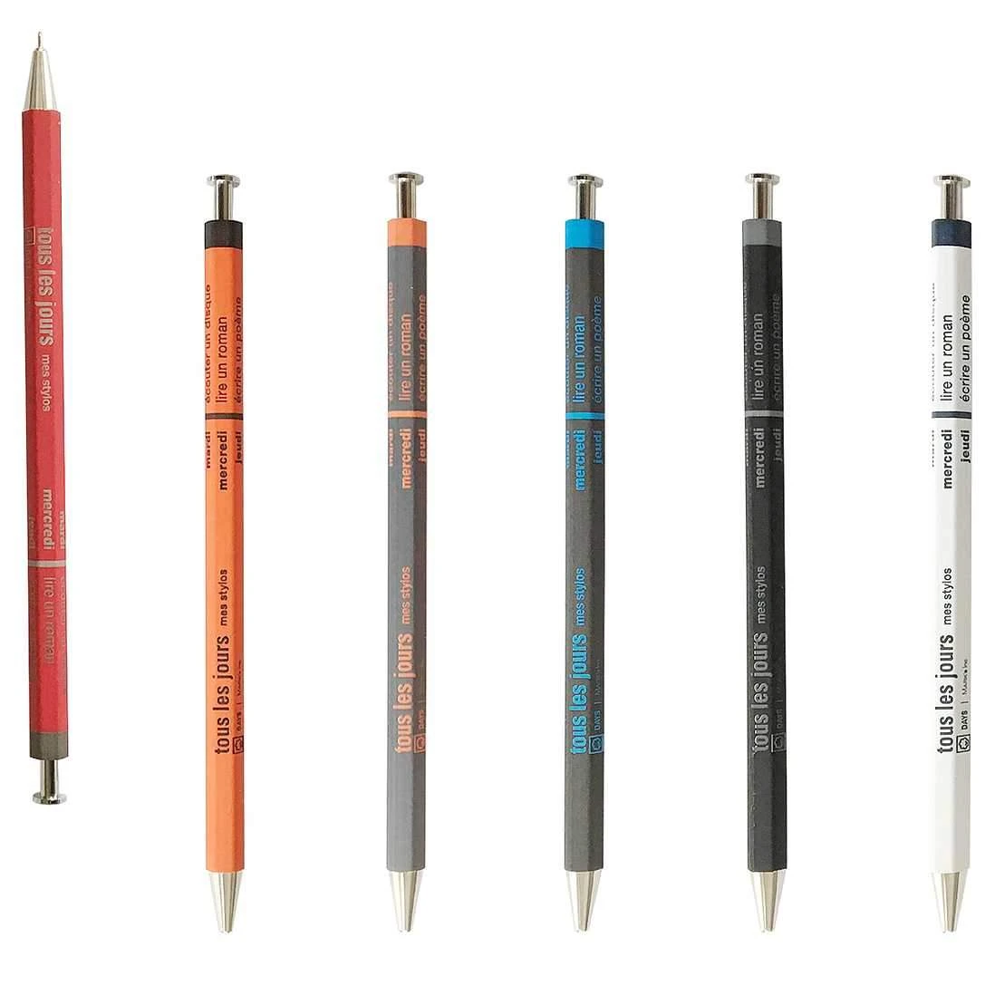 Mark's Tous Les Jours Bunte Fein Schreibende Kugelschreiber Von Marks II 4 Mark's Tous Les Jours Bunte Fein Schreibende Kugelschreiber Von Marks II
