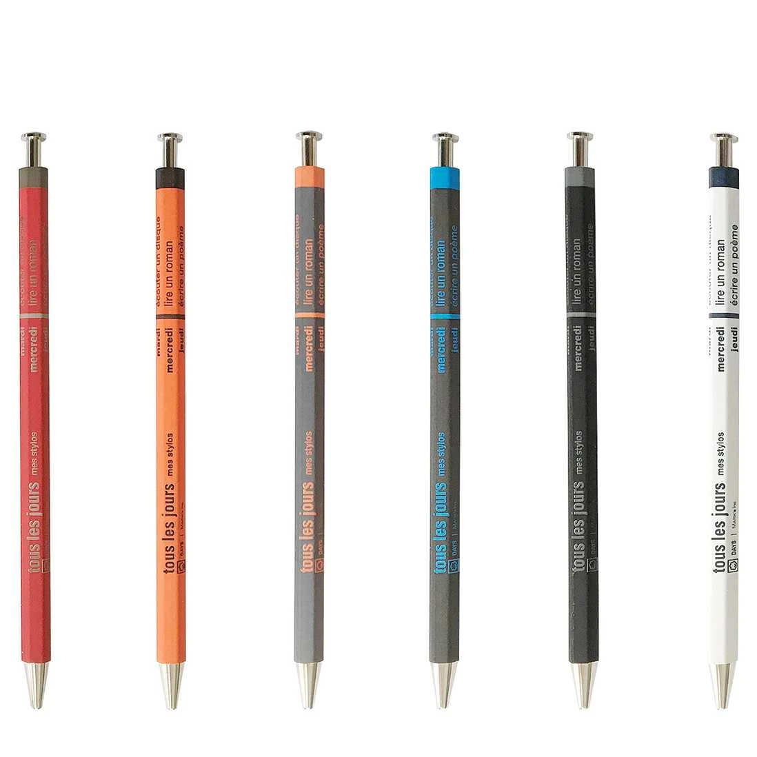 Mark's Tous Les Jours Bunte Fein Schreibende Kugelschreiber Von Marks II 3 Mark's Tous Les Jours Bunte Fein Schreibende Kugelschreiber Von Marks II