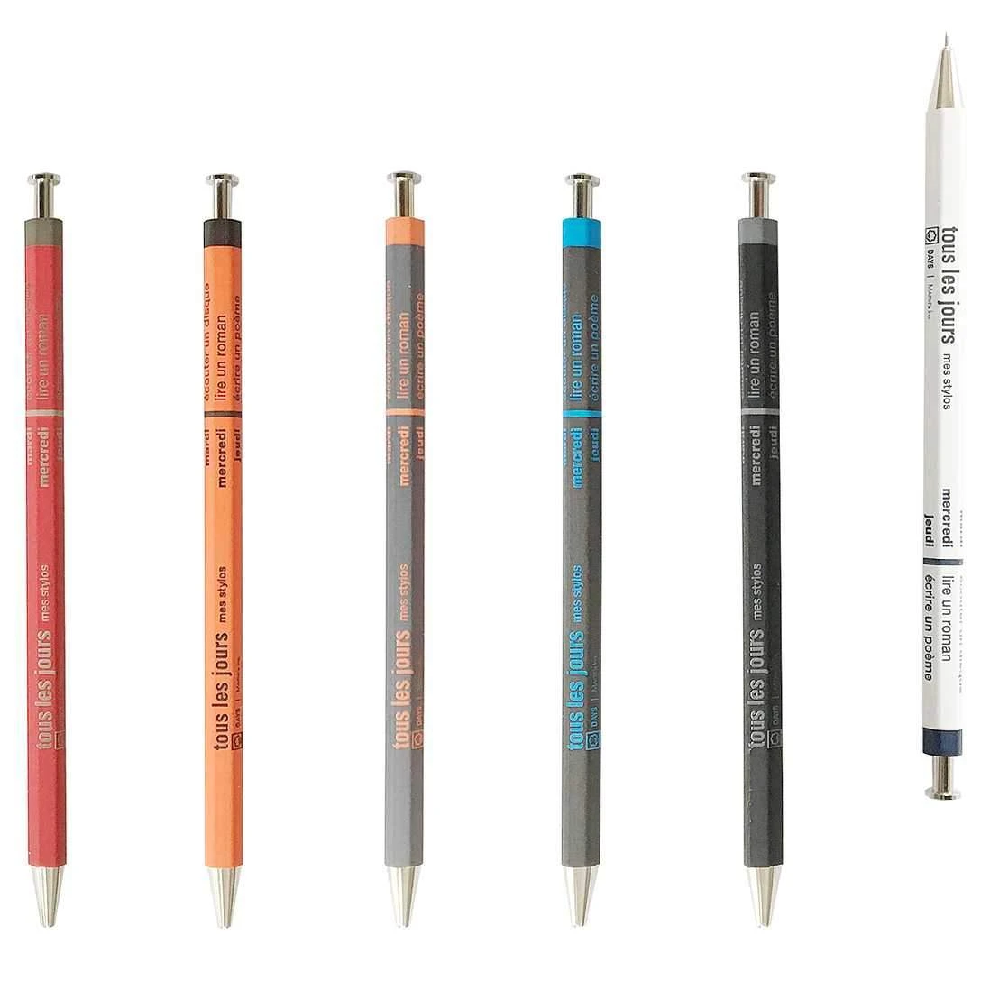 Mark's Tous Les Jours Bunte Fein Schreibende Kugelschreiber Von Marks II 7 Mark's Tous Les Jours Bunte Fein Schreibende Kugelschreiber Von Marks II