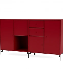 Montana COUPLE Highboard Beetroot