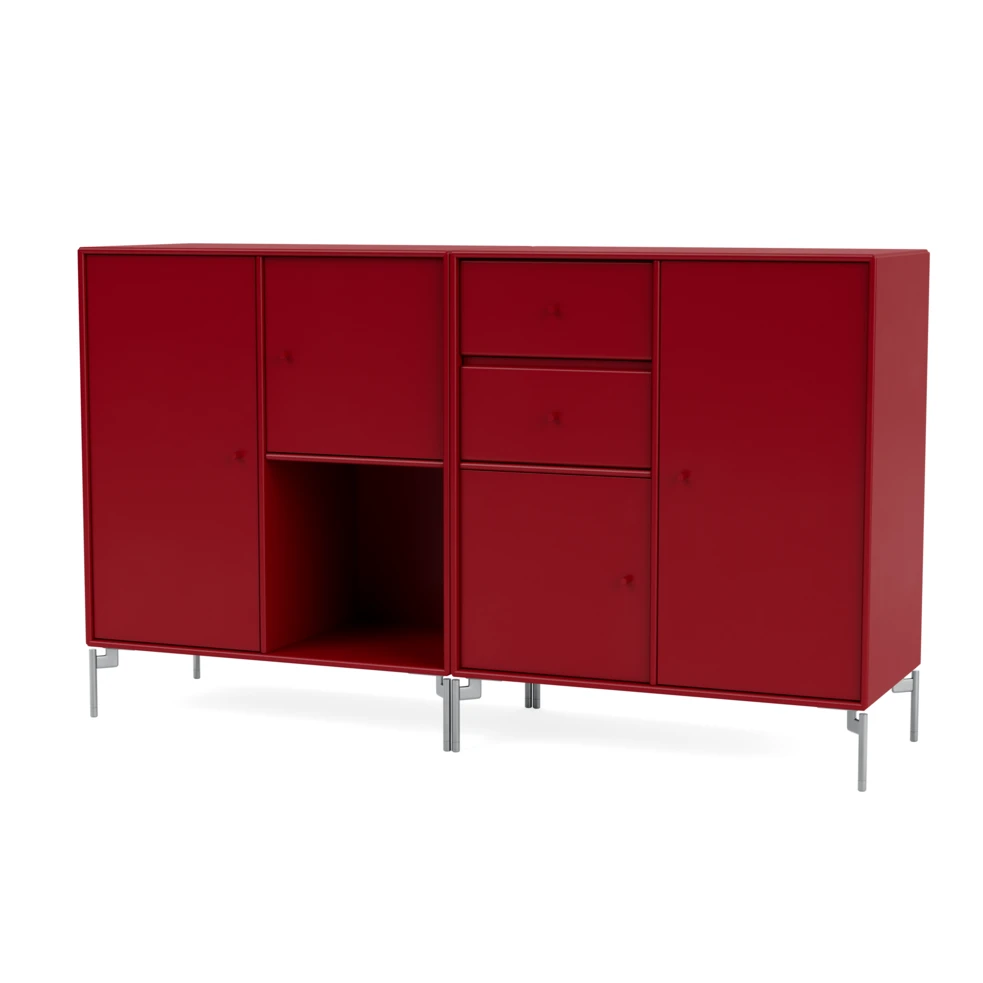 Montana COUPLE Highboard Beetroot 6 Montana COUPLE Highboard Beetroot