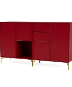 Montana COUPLE Highboard Beetroot 12 Montana COUPLE Highboard Beetroot