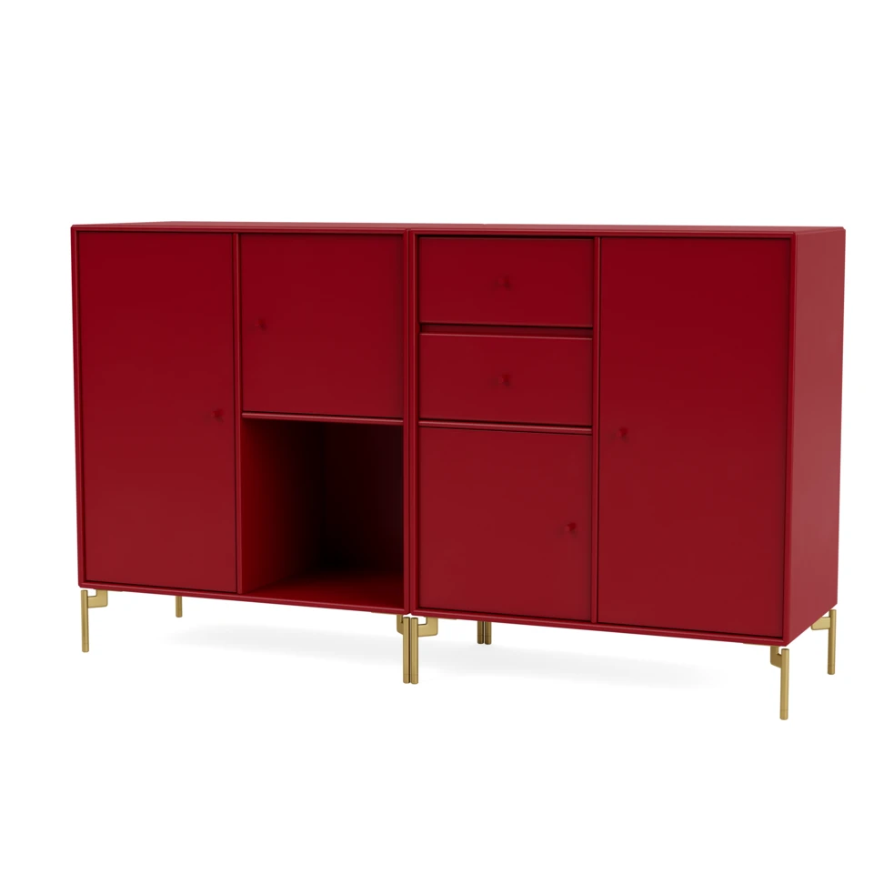 Montana COUPLE Highboard Beetroot 5 Montana COUPLE Highboard Beetroot