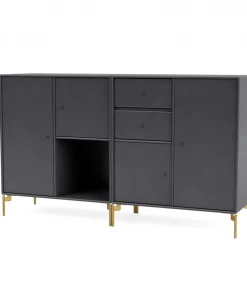 Montana COUPLE Highboard Coal