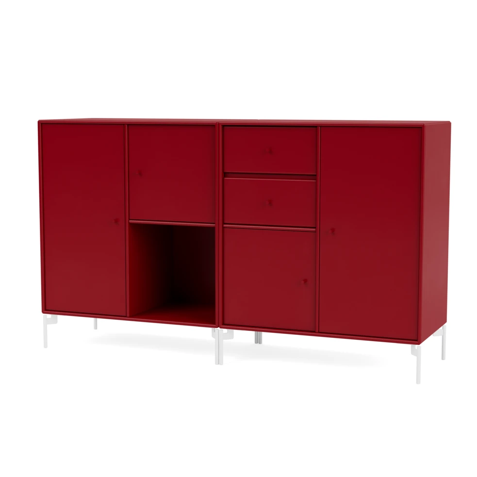Montana COUPLE Highboard Beetroot 8 Montana COUPLE Highboard Beetroot