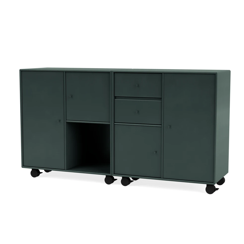 Montana COUPLE Highboard Black Jade 3 Montana COUPLE Highboard Black Jade