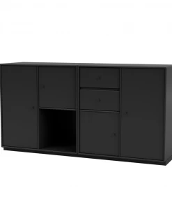 Möbel Montana COUPLE Highboard Black
