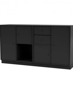 Möbel Montana COUPLE Highboard Black