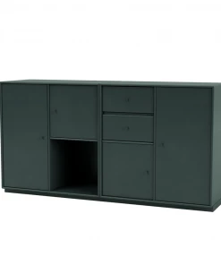 Montana COUPLE Highboard Black Jade 16 Montana COUPLE Highboard Black Jade