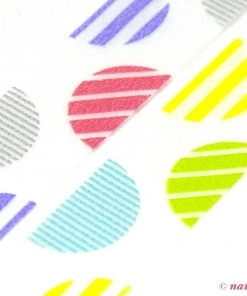 MT Washi Masking Tape Arch Lila Rosa Grün