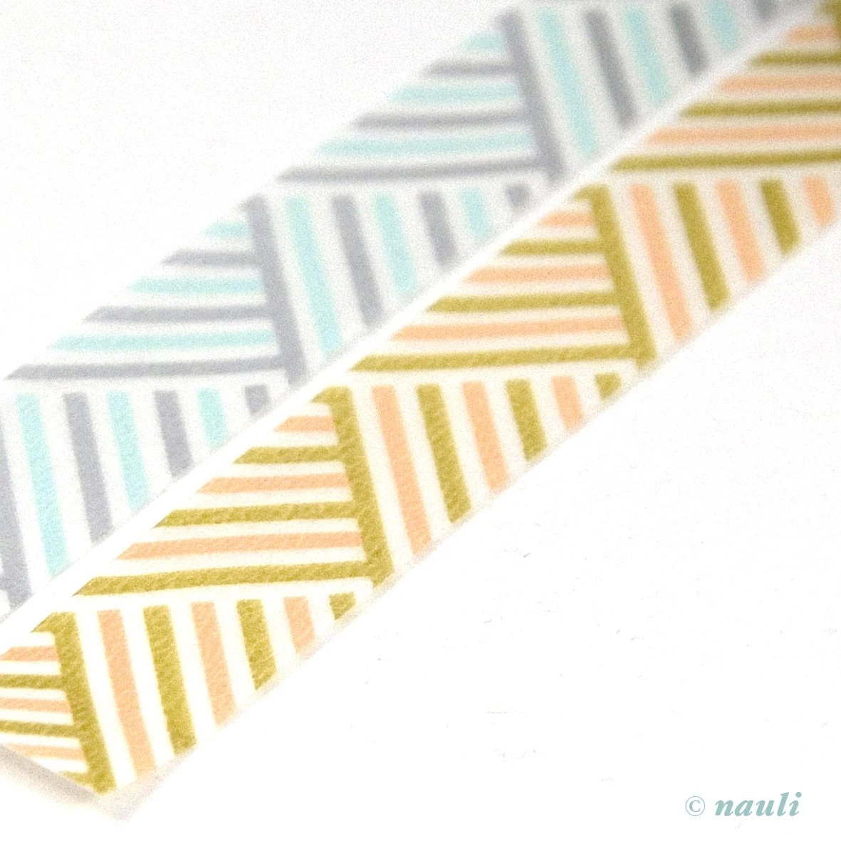 MT Washi Masking Tape Corner Hellblau Pfirsich 5 MT Washi Masking Tape Corner Hellblau Pfirsich