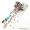 MT Washi Masking Tape Patchwork - Stickerei - Nadeln