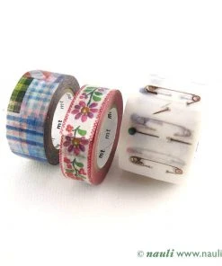 MT Washi Masking Tape Patchwork - Stickerei - Nadeln