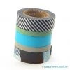 MT Washi Masking Tape Set Of 5 Tsugihagi-stripe Schwarz Türkis