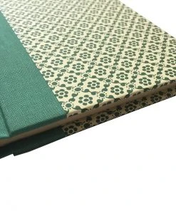 Nauli Adressbuch A6 Grafische Blumen Grün