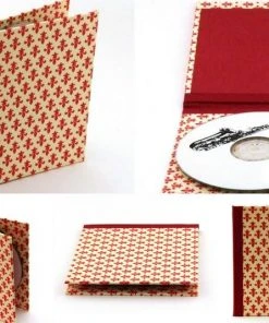 Nauli CD Hülle / DVD Verpackung - Rote Lilien, Fleur De Lys CD / DVD Hüllen