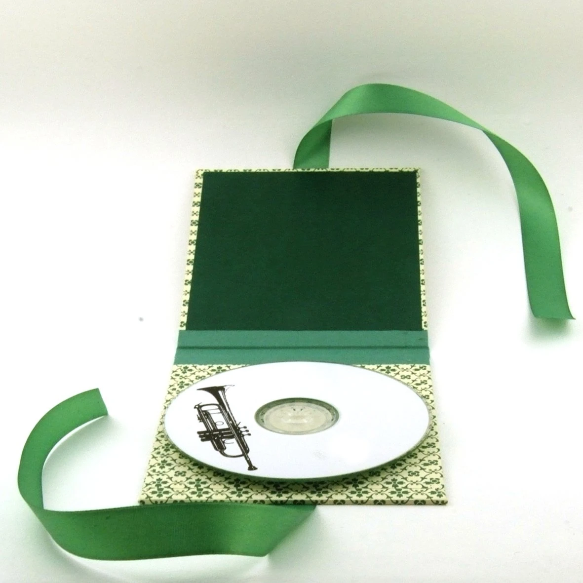 Nauli Geschenkverpackungen CD Hülle / DVD Verpackung - Sternblumen Grün Mit Satinband 5 Nauli Geschenkverpackungen CD Hülle / DVD Verpackung - Sternblumen Grün Mit Satinband