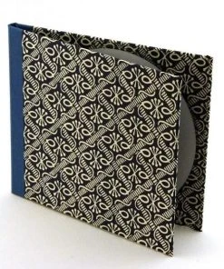 Nauli Geschenkverpackungen CD Hülle | DVD Verpackung | Wachsbatik Blau Weiß