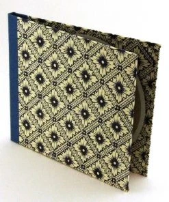 Nauli CD Hülle Java Blumen Blau