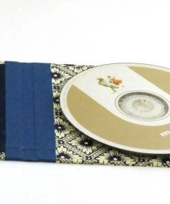 Nauli CD Hülle Java Blumen Blau