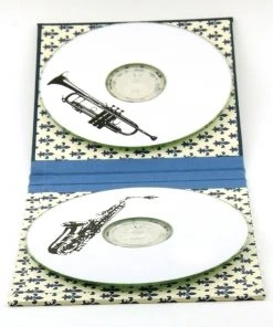 Nauli Doppel CD/ DVD Hülle Blaue Lilie - Fleur Des Lys 9 Nauli Doppel CD/ DVD Hülle Blaue Lilie - Fleur Des Lys