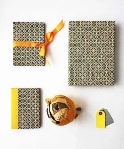 Nauli Baby- Erinnerungs -Set Retro Lotus Gelb Petrol Kinder 4 Nauli Baby- Erinnerungs -Set Retro Lotus Gelb Petrol Kinder