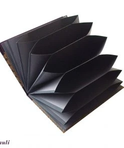 Nauli Fächermappe A4+ Afrika Orange Violett