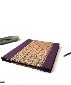 Nauli Fächermappe A4+ Afrika Orange Violett