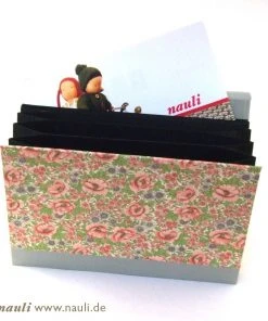 Nauli Mappen & Schachteln Fächermappe In A6 (Postkartengröße) - Shabby Style