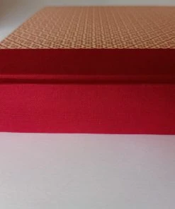 Nauli Fotoalbum L Grafische Blumen Rot Fotoalben & Leporellos