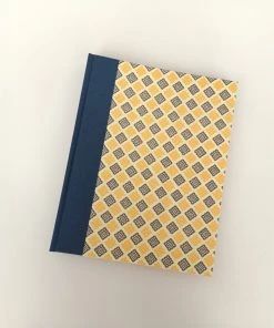 Nauli Fotoalben & Leporellos Fotoalbum L Schach Blau Gelb